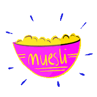drawtobhappy morning yummy sparkle colorful Sticker