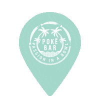 Location Poke Sticker by Poké Bar