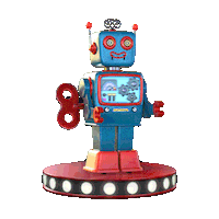Robot Popota Sticker by Continente
