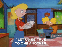 hey arnold nick splat GIF