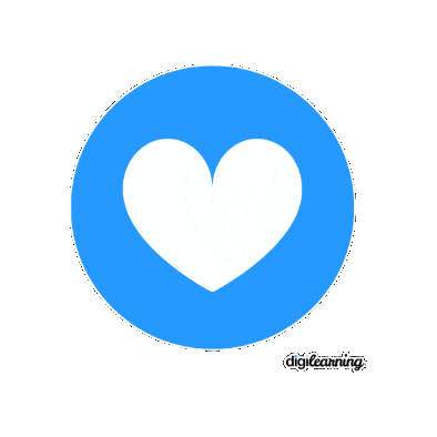 Heart Sticker by digilearning