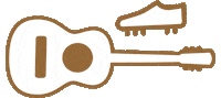guitarra instrument Sticker by El Xitxarel·lo