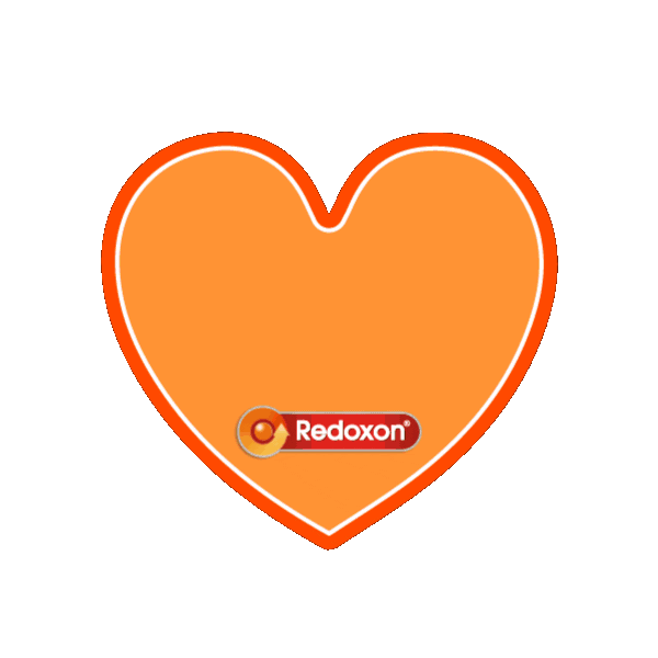 Orange Staysafe Sticker by Redoxon Malaysia