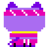 Cat Pixel Sticker by Spin Master