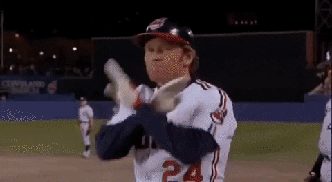 jeffpatt giphygifmaker stretching roger dorn major league ii GIF
