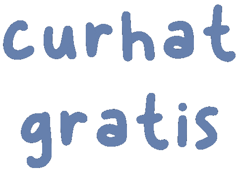 Blue Sticker by Jasa Curhat dan Konsultasi