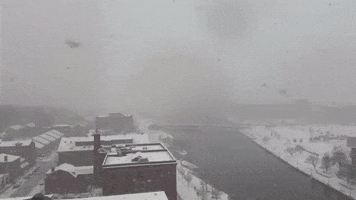 Snow Brings Low Visibility to Providence