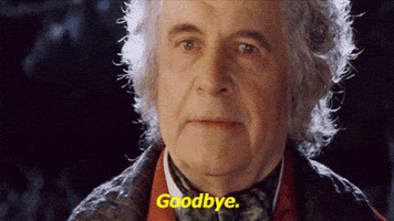 Good Bye GIF by O&O, Inc