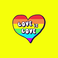 Love Is Love Rainbow GIF