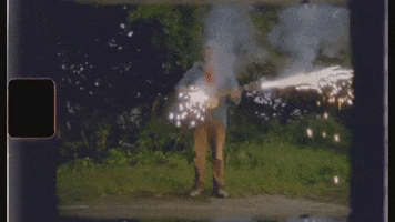 Liotta-Seoul 2020 guitar grunge burning GIF