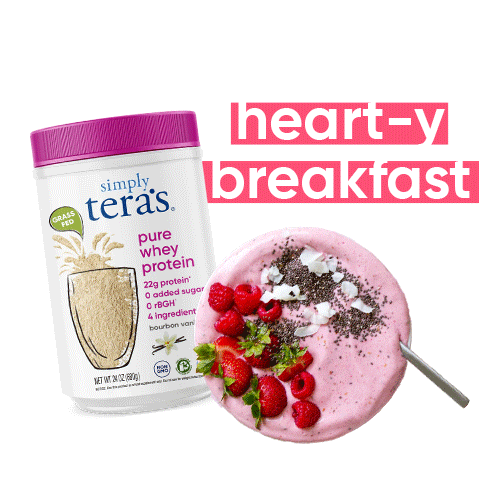 Valentines Day Protein Powder Sticker by simply tera's