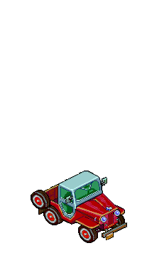 Pixel Car Sticker