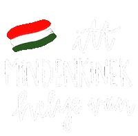 Szeretet Szialidia Sticker by Társaság a Szabadságjogokért