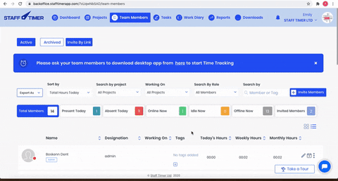 StafftimerApp giphyupload GIF