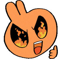 askpivot bunny rabbit you got this determined Sticker