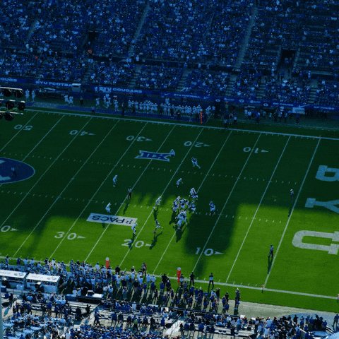 Byu Football GIF by BYU Cougars