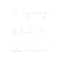 Its Beginning To Look A Lot Like Christmas Sticker