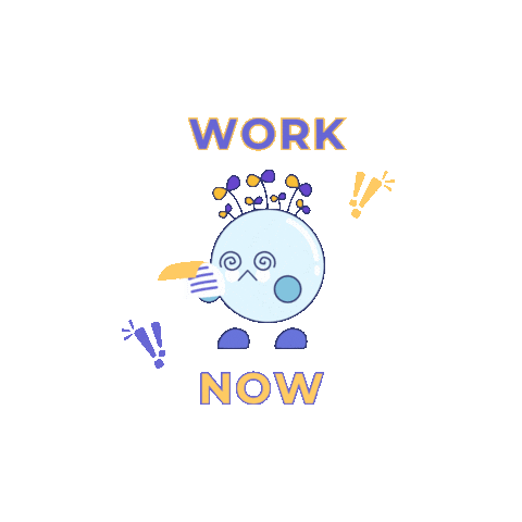 Work Chill Sticker
