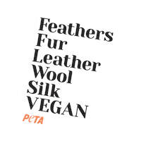 Fashion Vegan Sticker by PETA