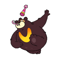 startsomething bear flash sunbear uwflash Sticker