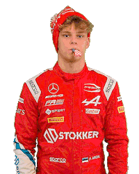 Paul Mercedes Sticker by Prema Team