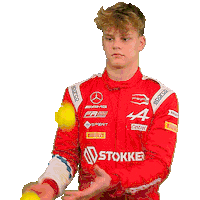 Paul Mercedes Sticker by Prema Team