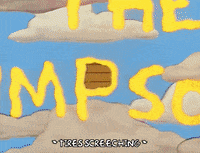 season 8 simpsons opening GIF