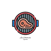 LaEstaniaArgentina food comida argentina restaurante Sticker