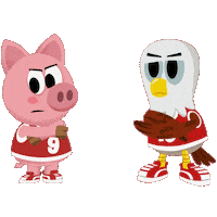 Meet Me In The Middle Smile Sticker by VeeFriends