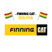 Finning finning sudamerica finning cat finningcat finninglatam Sticker