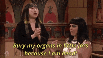 Im Dead Cecily Strong GIF by Saturday Night Live