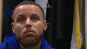 golden state warriors eyes GIF by NBA