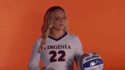 VirginiaAthletics uva uvavolleyball virginia volleyball virginia sports GIF