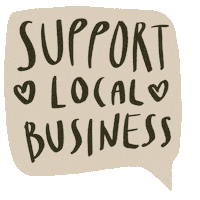 Support Local Business Sticker