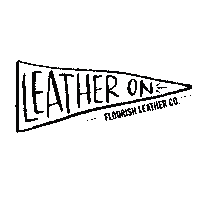 Leather Bracelets Sticker by Flourish Leather Co