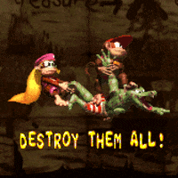 1jps gaming 90s rare dk GIF
