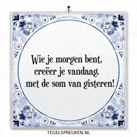 Moment Wijsheid GIF by Tegelspreuken.nl