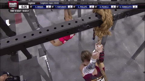 MorningChalkUp giphygifmaker crossfit crossfit games sam briggs GIF