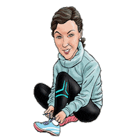 Ready To Run Running Sticker by eBibs