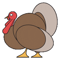 Fall Thanksgiving Sticker by Billion Dollar Boy