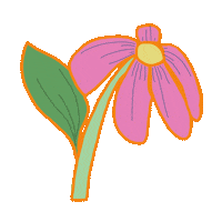 sbpardue happy summer flower color Sticker