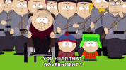 scared stan marsh GIF by South Park 