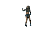 Go Away Goodbye Sticker by Eva Constance
