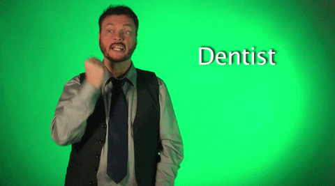 Sign Language Dentist GIF by Sign with Robert