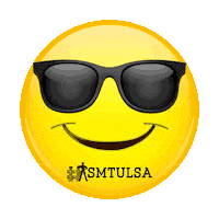 Emoji Shades Sticker by SMTULSA