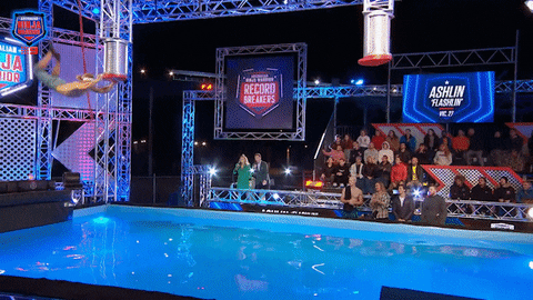 Awesome Record GIF by Australian Ninja Warrior