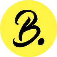ChickAdvisor yellow b butterly chickadvisor Sticker