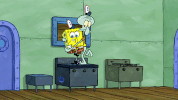 season 9 squid defense GIF by SpongeBob SquarePants
