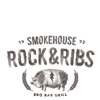 bbq Sticker by ROCK AND RIBS