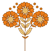 Vintage Flower Sticker by Nine Lives bazaar